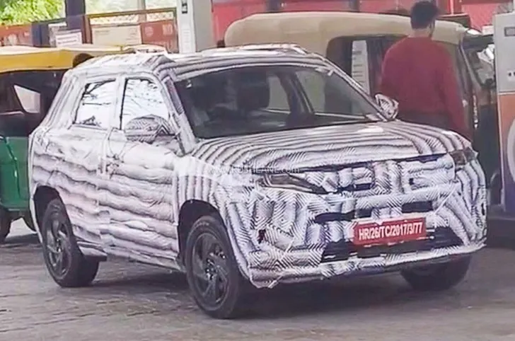 new brezza 2026 spy shot